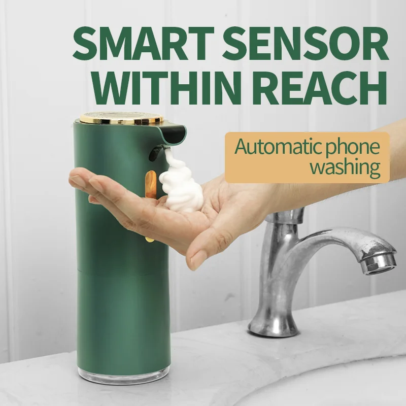 Automatic Sensor Soap Dispenser with Quantitative Sensing and Foaming Function, Suitable for Bathroom and Toilet Areas.
Automatic Sensor Soap Dispenser with Quantitative Sensing and Foaming Function, Suitable for Bathroom and Toilet Areas.