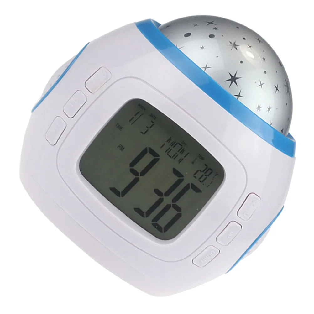 Bedroom Night Light Sky Projection Alarm Clock Digital Clock Night Lamp Comfortable Lighting Sky Projection Light 
Bedroom Night Light Sky Projection Alarm Clock Digital Clock Night Lamp Comfortable Lighting Sky Projection Light