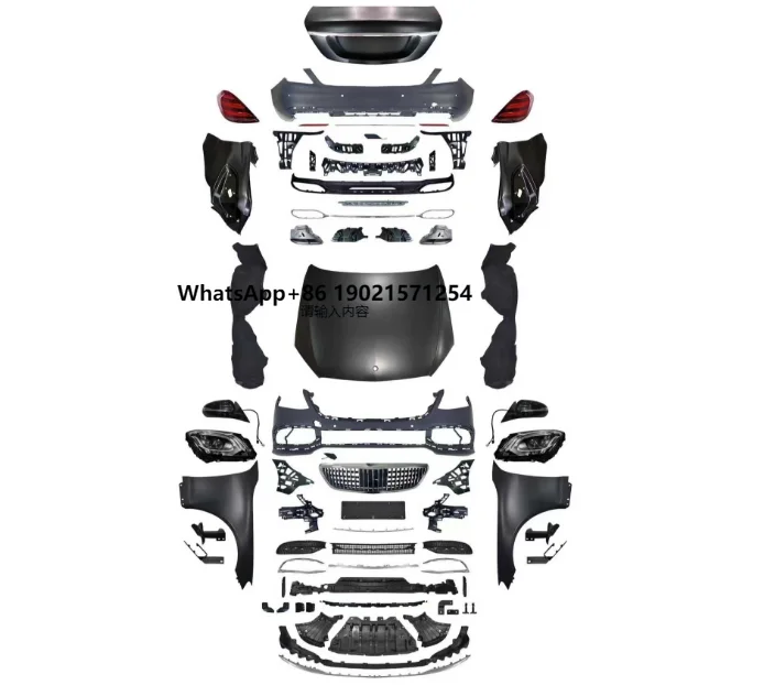 High Quality Body Kit for Mercedes Benz S-Class W221 Upgrade to W222 Kit
High Quality Body Kit for Mercedes Benz S-Class W221 Upgrade to W222 Kit