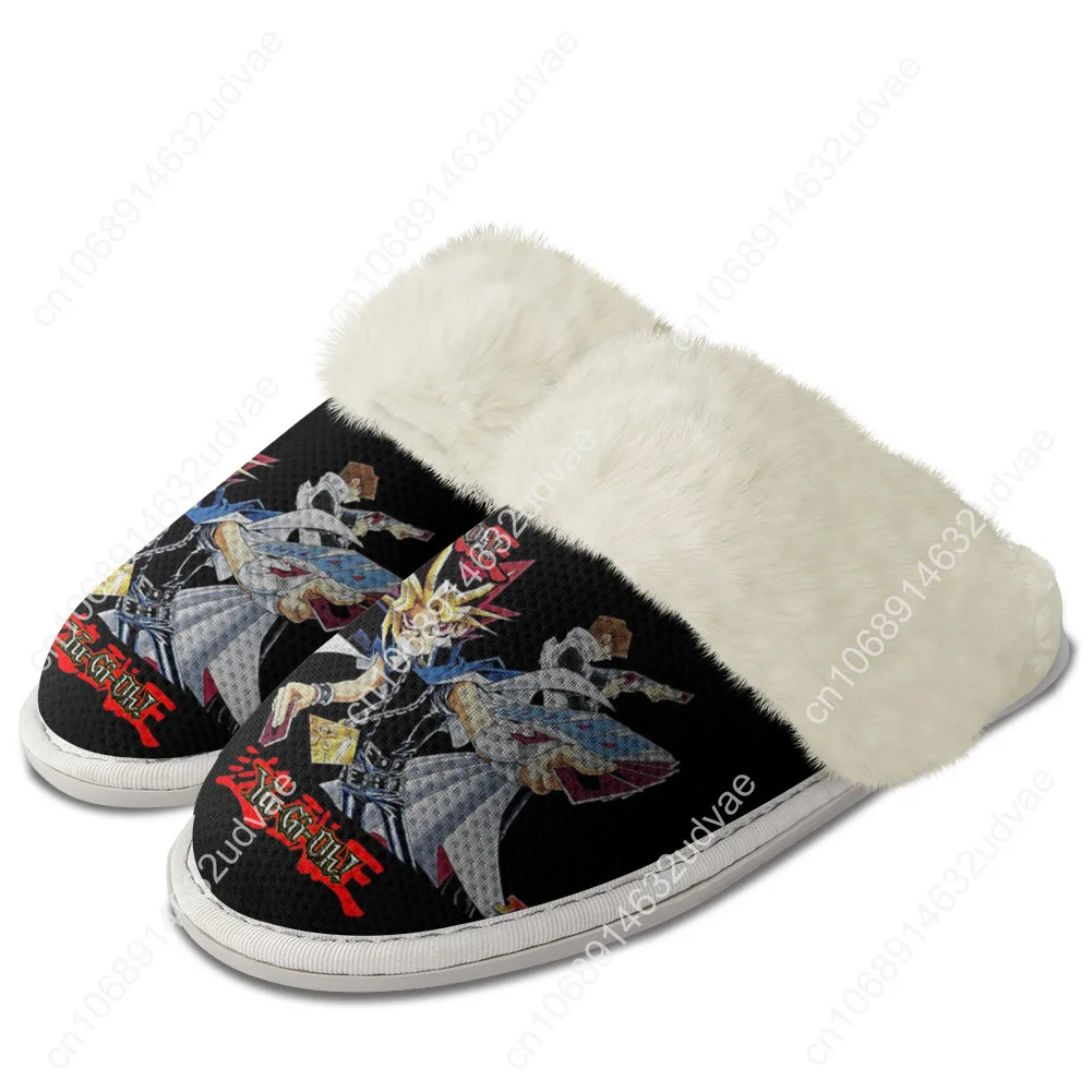 Yu Gi Oh Anime Plush Slippers Keep Warm Shoes Mens Womens Home Cotton Bedroom Winter Warmth Fleece-Lined Shoes
Yu Gi Oh Anime Plush Slippers Keep Warm Shoes Mens Womens Home Cotton Bedroom Winter Warmth Fleece-Lined Shoes