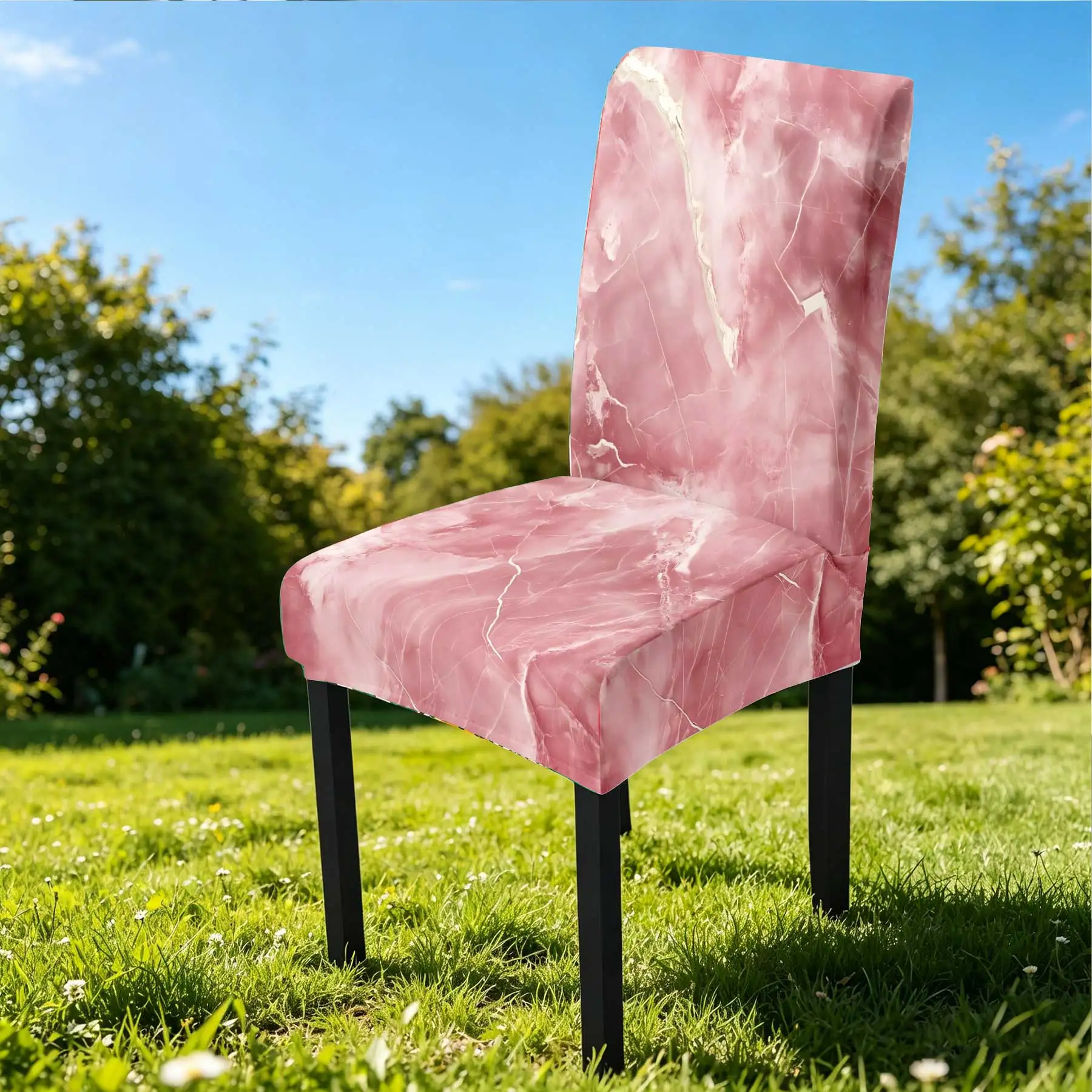 2026 New Elastic Full - Coverage Chair Cover, Pink Marble Pattern, Summer Outdoor & Indoor Use, Washable N
2026 New Elastic Full - Coverage Chair Cover, Pink Marble Pattern, Summer Outdoor & Indoor Use, Washable N