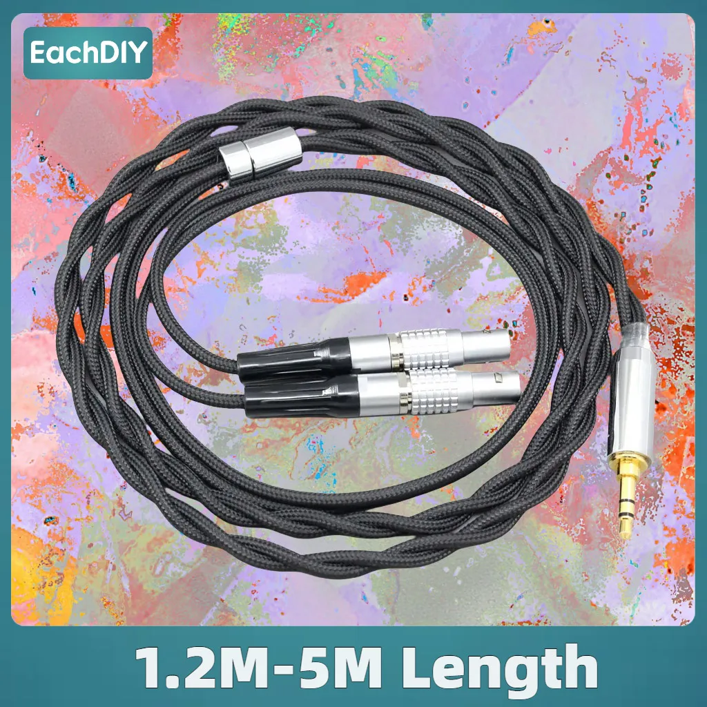 Palladium Graphene Gold Shield earphone Cable For Focal Utopia Fidelity Circumaural Headphone Nylon 99% Pure Silver 8303
Palladium Graphene Gold Shield earphone Cable For Focal Utopia Fidelity Circumaural Headphone Nylon 99% Pure Silver 8303