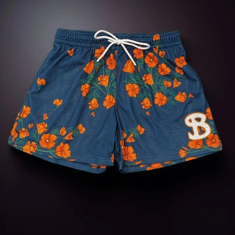 Trendy Fashion Bucketsquad 3D Printed Flower Fleck Stripe Men Women Sports Casual Shorts Breathable Fast Dry Daily Beach Shorts
Trendy Fashion Bucketsquad 3D Printed Flower Fleck Stripe Men Women Sports Casual Shorts Breathable Fast Dry Daily Beach Shorts