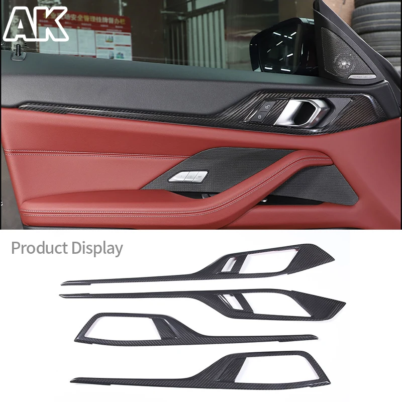 For BMW 4 Series G26 2021-23 Car Interior Doors Decoration Panel Cover Trim Real Carbon Fiber Inner Door Protection Accessories
For BMW 4 Series G26 2021-23 Car Interior Doors Decoration Panel Cover Trim Real Carbon Fiber Inner Door Protection Accessories