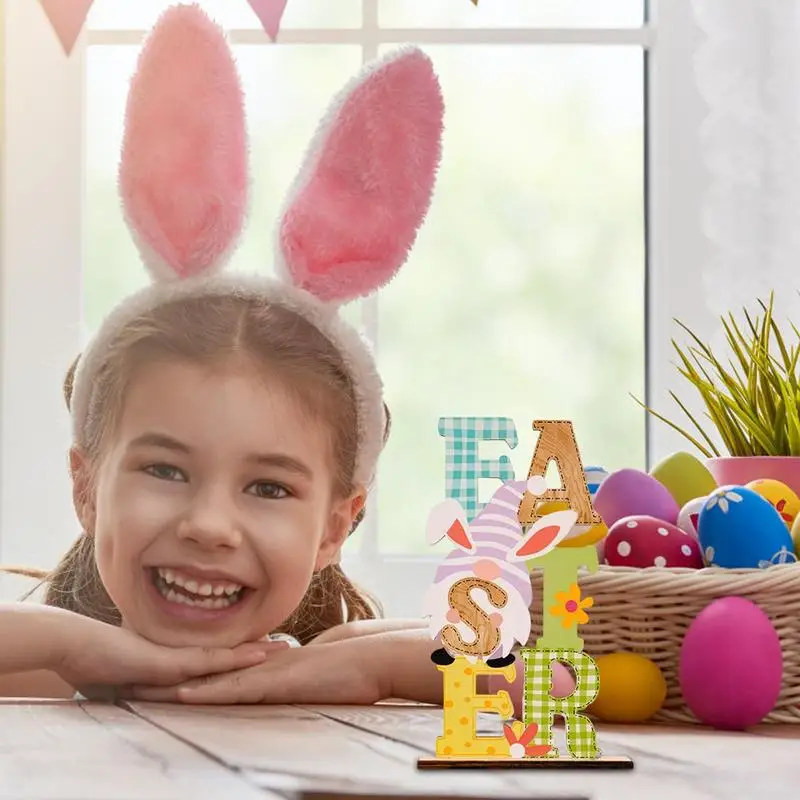 Easter Bunny Ornaments Rabbit Wooden Easter Ornaments Colorful Craft Table Decor Letter Holiday Supplies For Spring
Easter Bunny Ornaments Rabbit Wooden Easter Ornaments Colorful Craft Table Decor Letter Holiday Supplies For Spring
