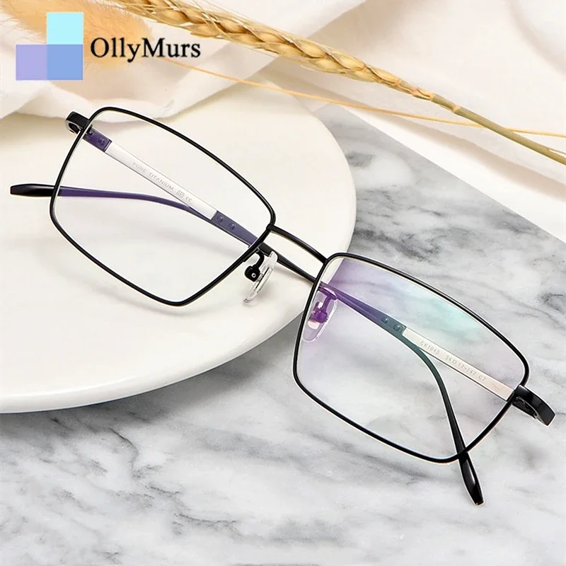 OLLYMURS современные 100% чистый титан оправа для очков на заказ мужские высокое качество модные простые оптические очки по рецепту очки
OLLYMURS современные 100% чистый титан оправа для очков на заказ мужские высокое качество модные простые оптические очки по рецепту очки