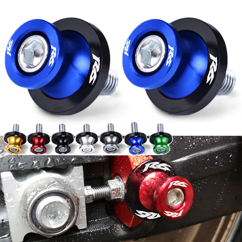For Yamaha YZFR6 YZF R6 YZF-R6 R6S Motorcycle Swingarm Spools M6 Stand Screws CNC Aluminum Accessories
For Yamaha YZFR6 YZF R6 YZF-R6 R6S Motorcycle Swingarm Spools M6 Stand Screws CNC Aluminum Accessories