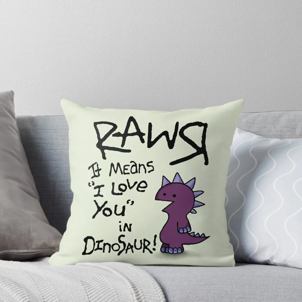 Rawr Throw Pillow Luxury Cushion Cover luxury home accessories Pillow Case pillow
Rawr Throw Pillow Luxury Cushion Cover luxury home accessories Pillow Case pillow