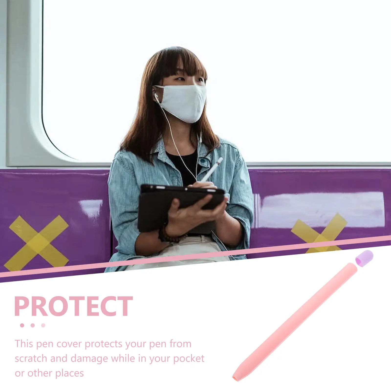 Стильный силиконовый чехол-накладка для стилуса (1 шт.) с защитой от царапин и ударов для цифровых рисунков и письма
Стильный силиконовый чехол-накладка для стилуса (1 шт.) с защитой от царапин и ударов для цифровых рисунков и письма