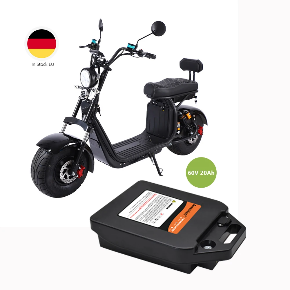 60V 20Ah Lithium Ion Battery For Citycoco Scooter In The EU Warehouse
60V 20Ah Lithium Ion Battery For Citycoco Scooter In The EU Warehouse