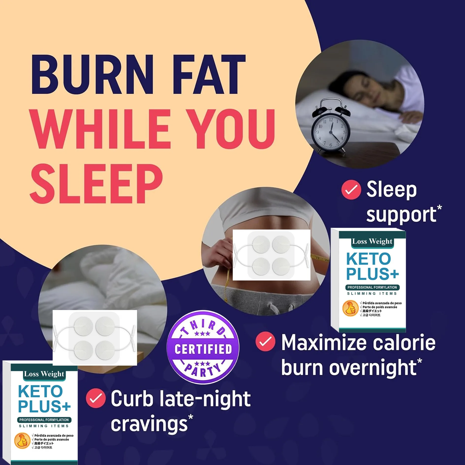 KETO for Health Slimming Management Weight Loss Effective Fat Burning Sleep better
KETO for Health Slimming Management Weight Loss Effective Fat Burning Sleep better
