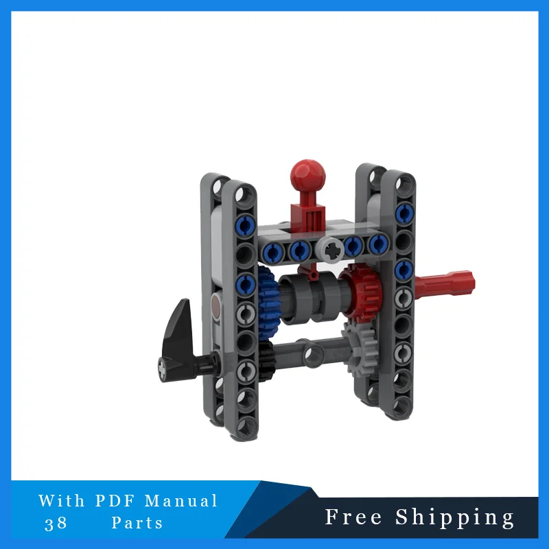 38 шт. MOC Speed Gearbox, строительные блоки, кирпичи, креативная модель, сборка, набор игрушек, праздничные подарки на день рождения, Рождество для детей и взрослых
38 шт. MOC Speed Gearbox, строительные блоки, кирпичи, креативная модель, сборка, набор игрушек, праздничные подарки на день рождения, Рождество для детей и взрослых