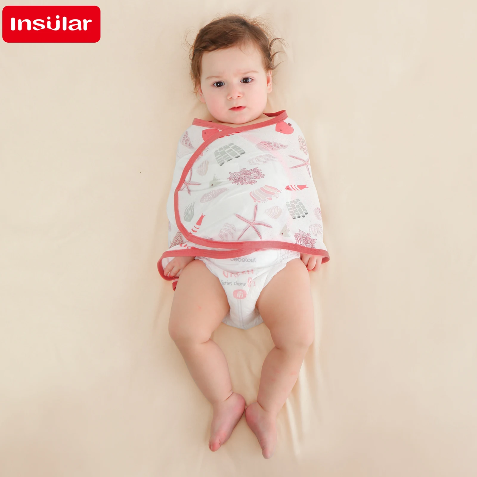 Baby Swaddle Blanket 0-6 Months Strap Protect Belly Baby Sleeping Blanket Wrap for New Born Thin-style for Summer
Baby Swaddle Blanket 0-6 Months Strap Protect Belly Baby Sleeping Blanket Wrap for New Born Thin-style for Summer