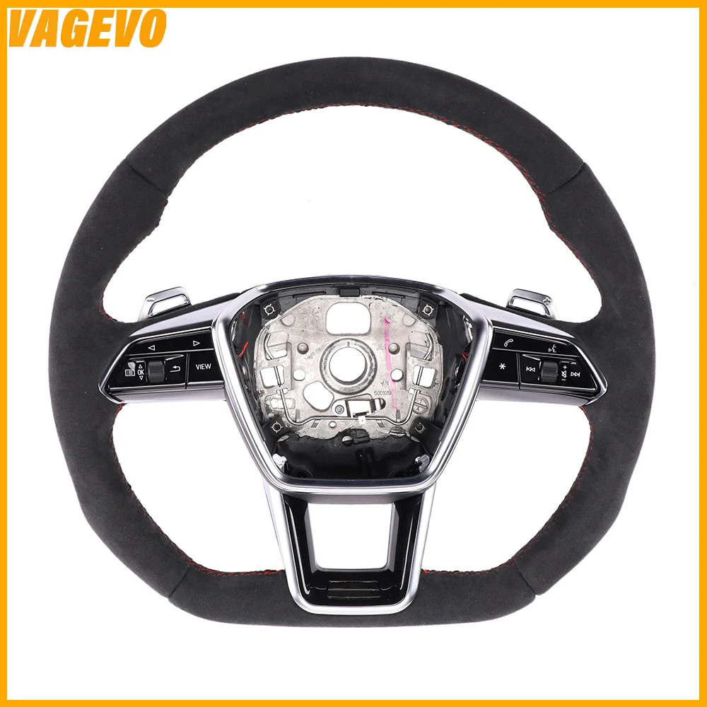 For Audi A6 A6 C8 Full Suede Multi-functional steering wheel With S Logo RS Logo
For Audi A6 A6 C8 Full Suede Multi-functional steering wheel With S Logo RS Logo