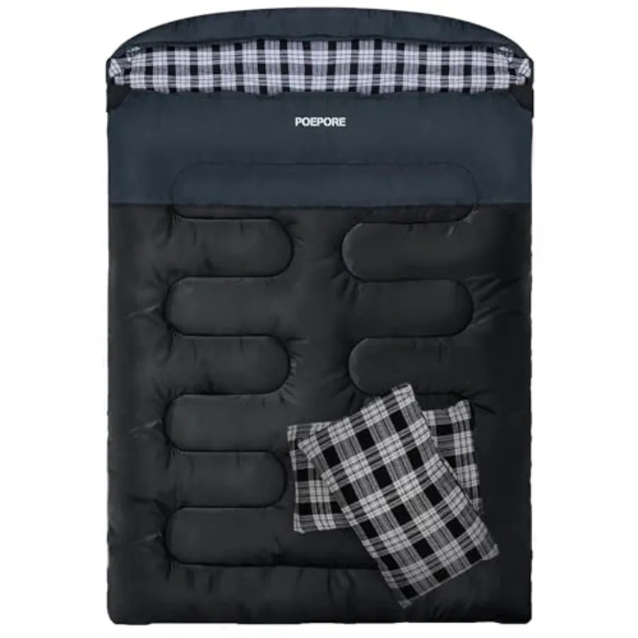 Double Sleeping Bag Flannel for Adults with 2 Pillows 2 Person Sleeping Bags Camping XXL Queen Size Two Person Sleeping Bag for
Double Sleeping Bag Flannel for Adults with 2 Pillows 2 Person Sleeping Bags Camping XXL Queen Size Two Person Sleeping Bag for