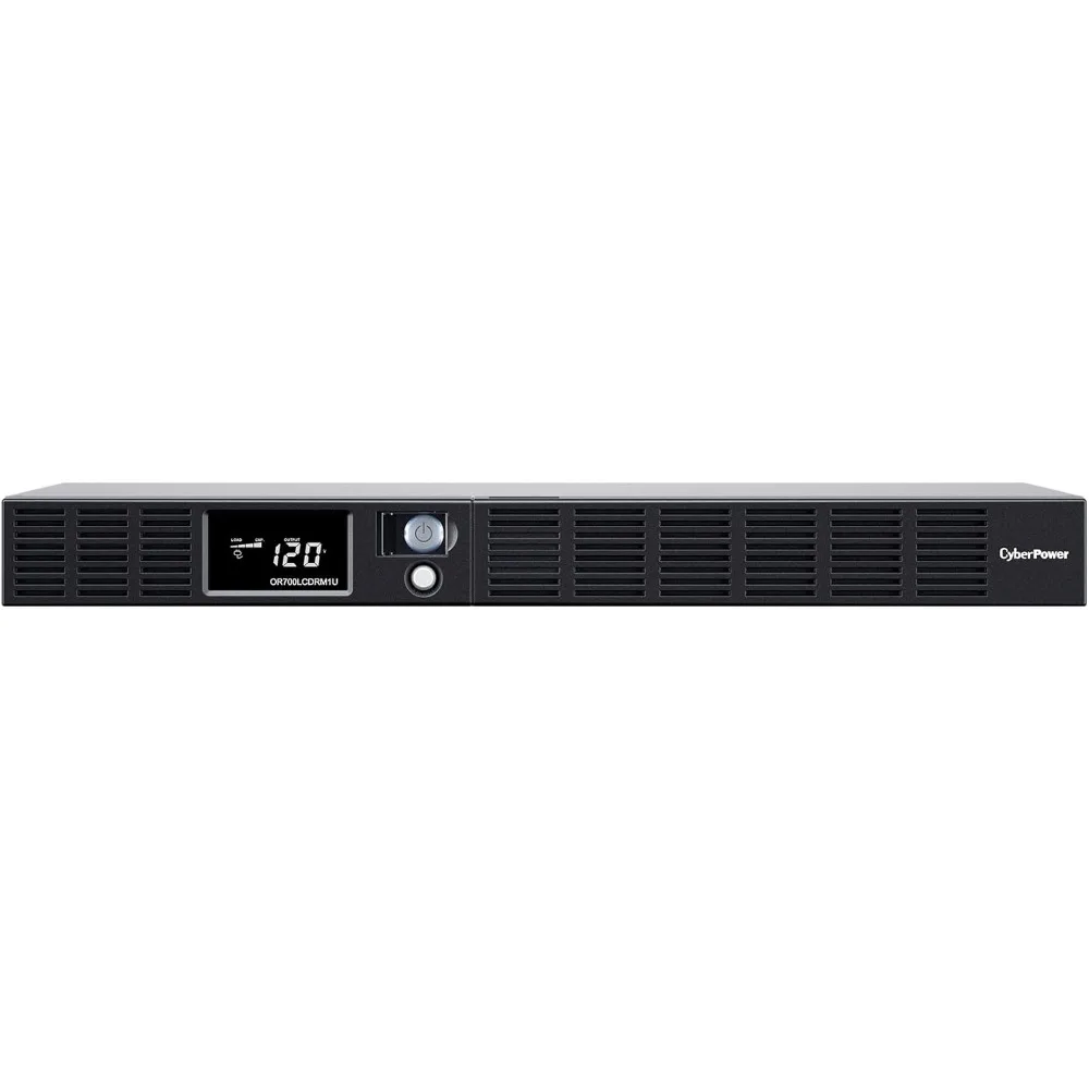 OR700LCDRM1U ЖК-ИБП Smart App, 700 ВА/400 Вт, 6 розеток, AVR, монтаж в стойку 1U
OR700LCDRM1U ЖК-ИБП Smart App, 700 ВА/400 Вт, 6 розеток, AVR, монтаж в стойку 1U