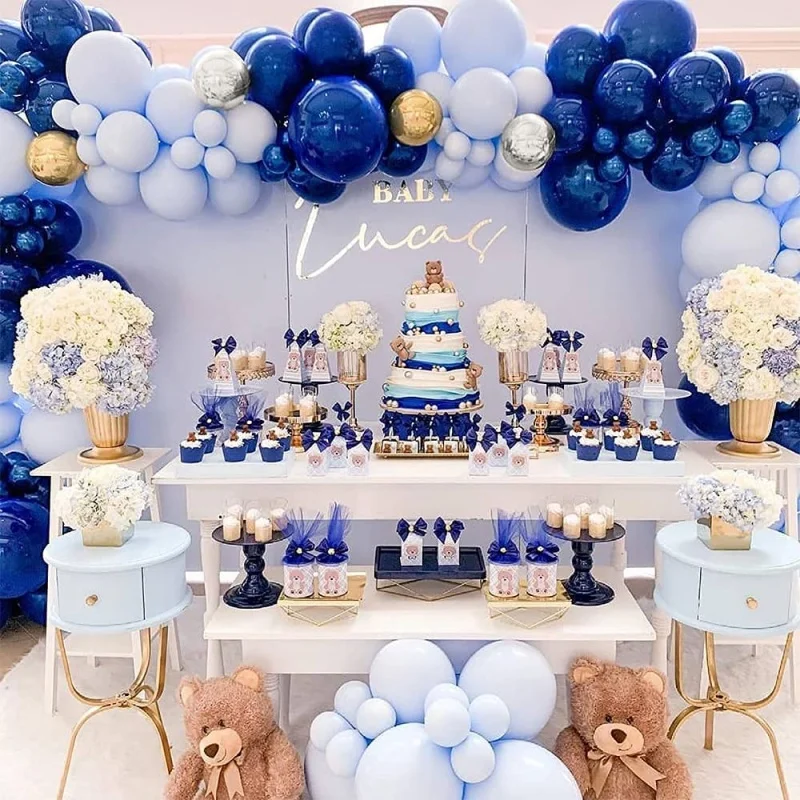 116 PCS Balloon Arch Kit Navy Blue Balloons Macaron Blue Balloon Garland Kit Party Latex Balloons for Baby Shower Decorations We
116 PCS Balloon Arch Kit Navy Blue Balloons Macaron Blue Balloon Garland Kit Party Latex Balloons for Baby Shower Decorations We