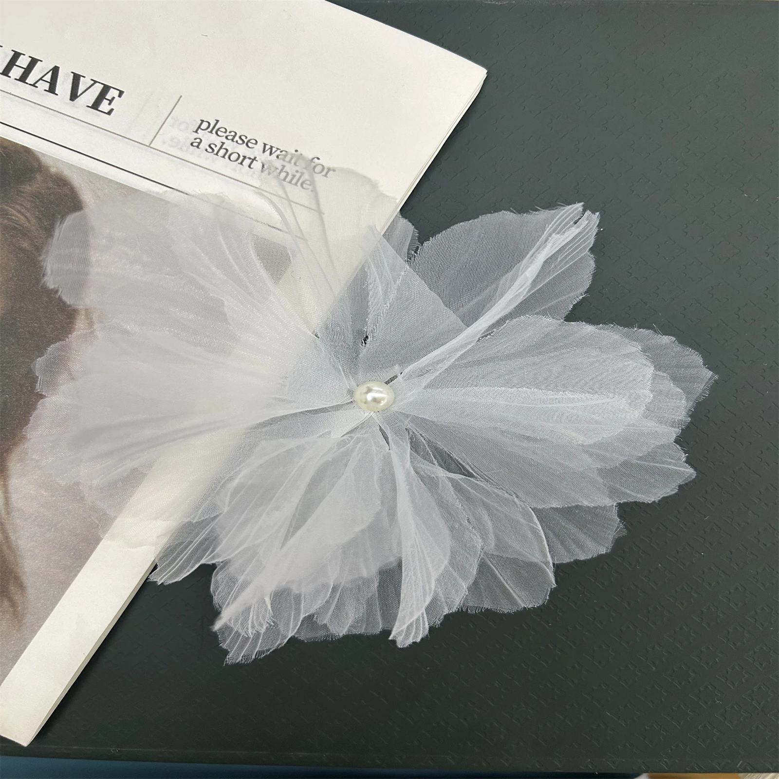 5PCS 3D Organza Flower Floral Embroidery Lace Applique DIY for Clothes Decoration Repair Sewing on Accessories
5PCS 3D Organza Flower Floral Embroidery Lace Applique DIY for Clothes Decoration Repair Sewing on Accessories