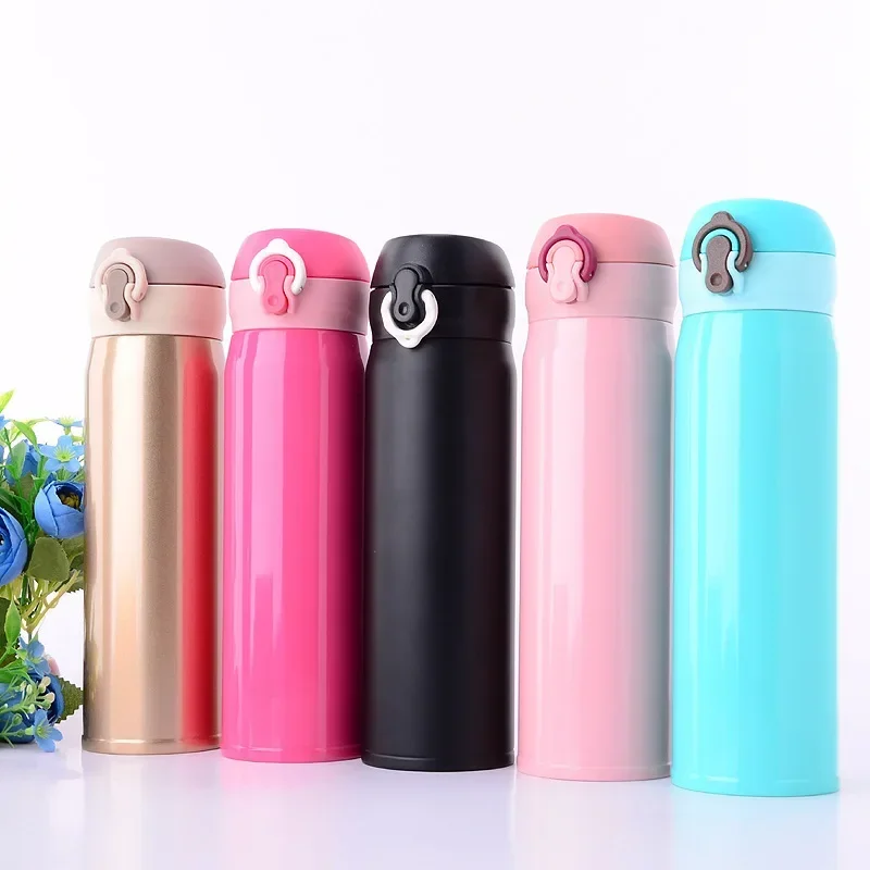 500ml Car Thermos Hot Water Fashion Stainless Steel Real Body Vacuum Thermos Fashion Gift Cup Water Bottles Student 보온컵
500ml Car Thermos Hot Water Fashion Stainless Steel Real Body Vacuum Thermos Fashion Gift Cup Water Bottles Student 보온컵