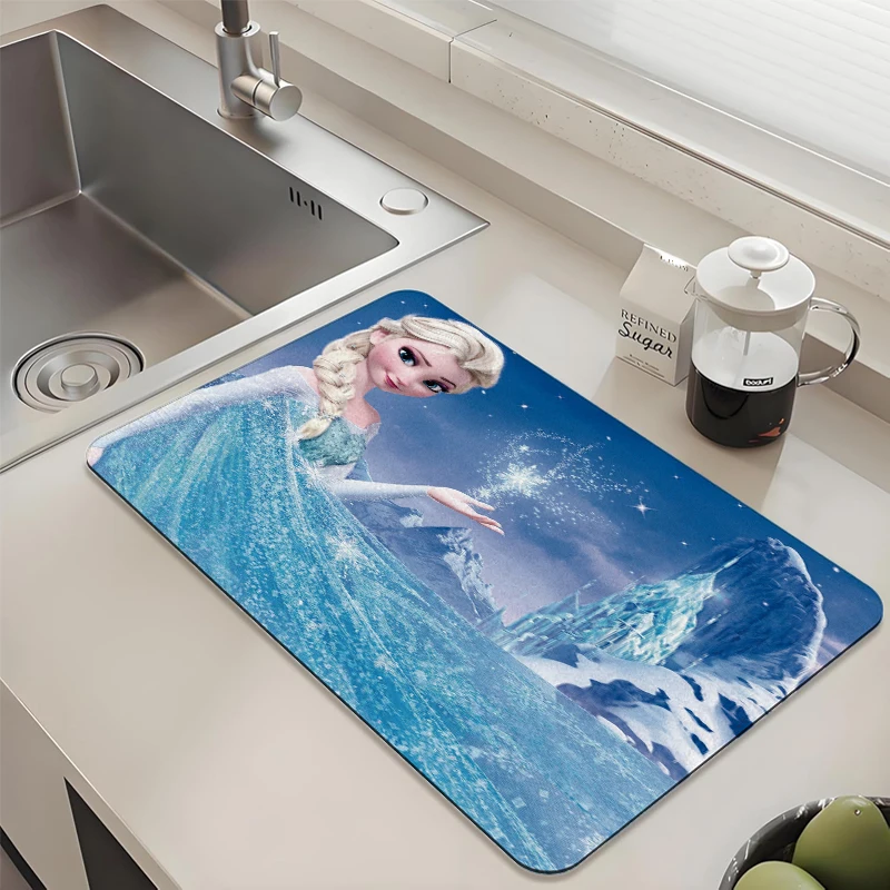 Disney Frozen Elsa Kitchen Drying Mat Absorbent Anti slip Pad for Dish Sink
Disney Frozen Elsa Kitchen Drying Mat Absorbent Anti slip Pad for Dish Sink