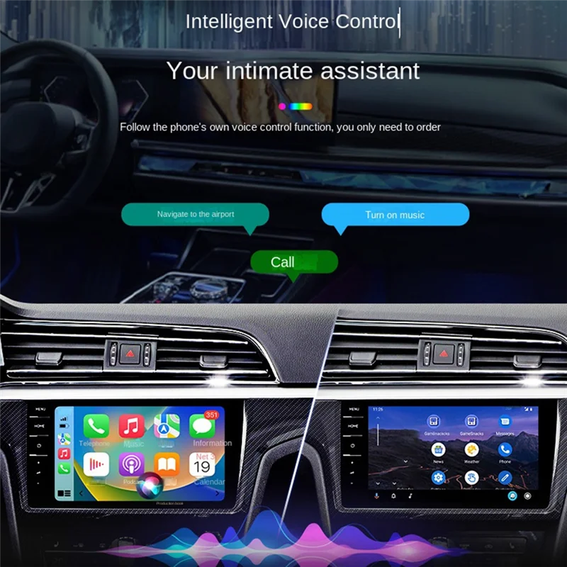 Беспроводной адаптер Carplay AM-2 в 1, автомобильный адаптер с RGB-подсветкой, бесшовное преобразование проводов, Android Auto в беспроводе
Беспроводной адаптер Carplay AM-2 в 1, автомобильный адаптер с RGB-подсветкой, бесшовное преобразование проводов, Android Auto в беспроводе