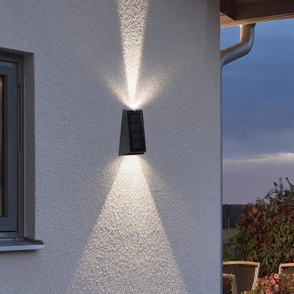 2 Pcs Solar Wall Light Outdoor Lights Lamp Led Lamps for Weatherproof Powered Decor Garden
2 Pcs Solar Wall Light Outdoor Lights Lamp Led Lamps for Weatherproof Powered Decor Garden