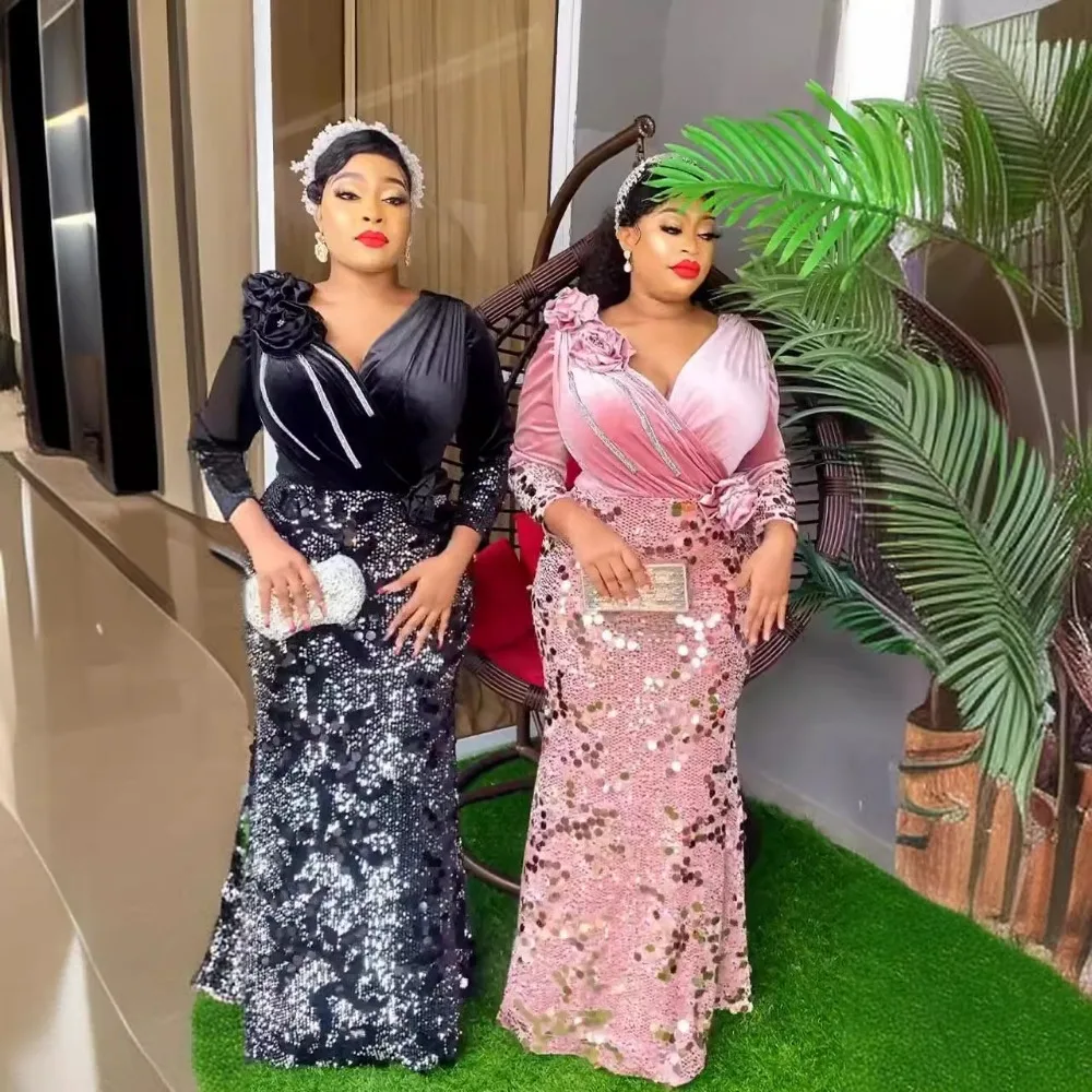 African Party Long Maxi Dresses for Women 2024 Plus Size Dashiki Ankara Sequin Evening Gowns Turkey Outfits Robe Africa Clothing
African Party Long Maxi Dresses for Women 2024 Plus Size Dashiki Ankara Sequin Evening Gowns Turkey Outfits Robe Africa Clothing