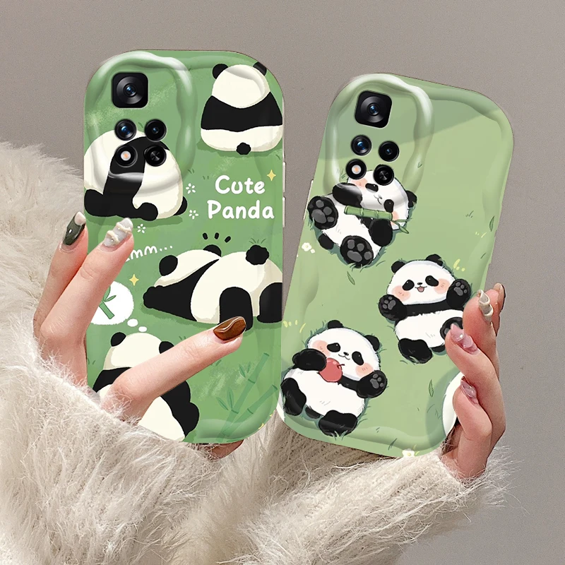Cute Cartoon Panda For Xiaomi Redmi Note 13 12 12S 11S 11 10 9 8 10A 9C 9T Pro Plus 5G Wave Oil TPU Phone Case 
Cute Cartoon Panda For Xiaomi Redmi Note 13 12 12S 11S 11 10 9 8 10A 9C 9T Pro Plus 5G Wave Oil TPU Phone Case
