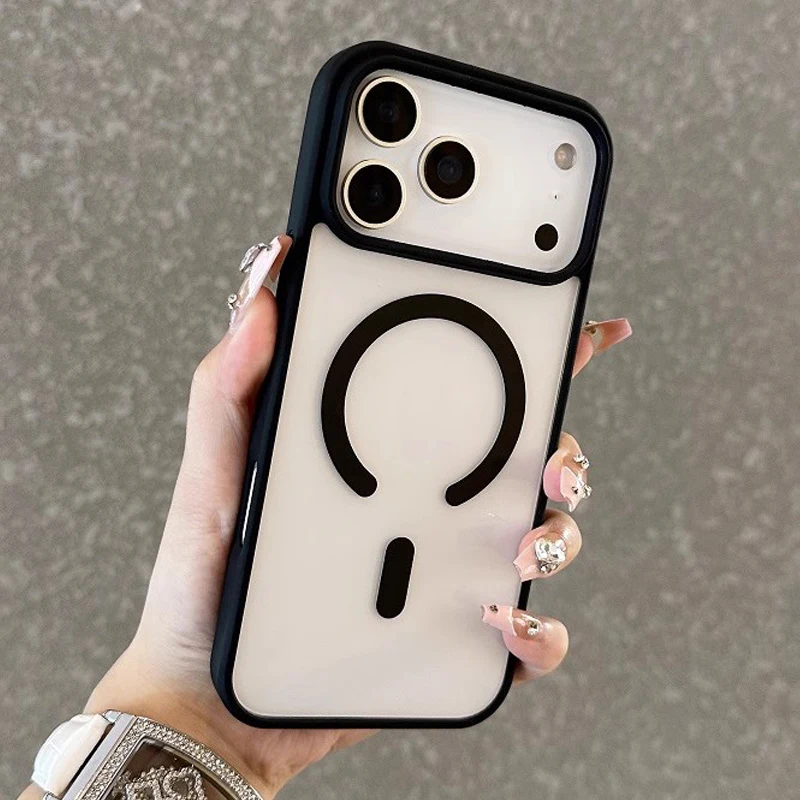 Luxury Transparent For Magsafe Case For iPhone 11 12 13 14 15 16 17 Pro Max Mini Plus Magnetic Wireless Charge Clear Cases Cover
Luxury Transparent For Magsafe Case For iPhone 11 12 13 14 15 16 17 Pro Max Mini Plus Magnetic Wireless Charge Clear Cases Cover