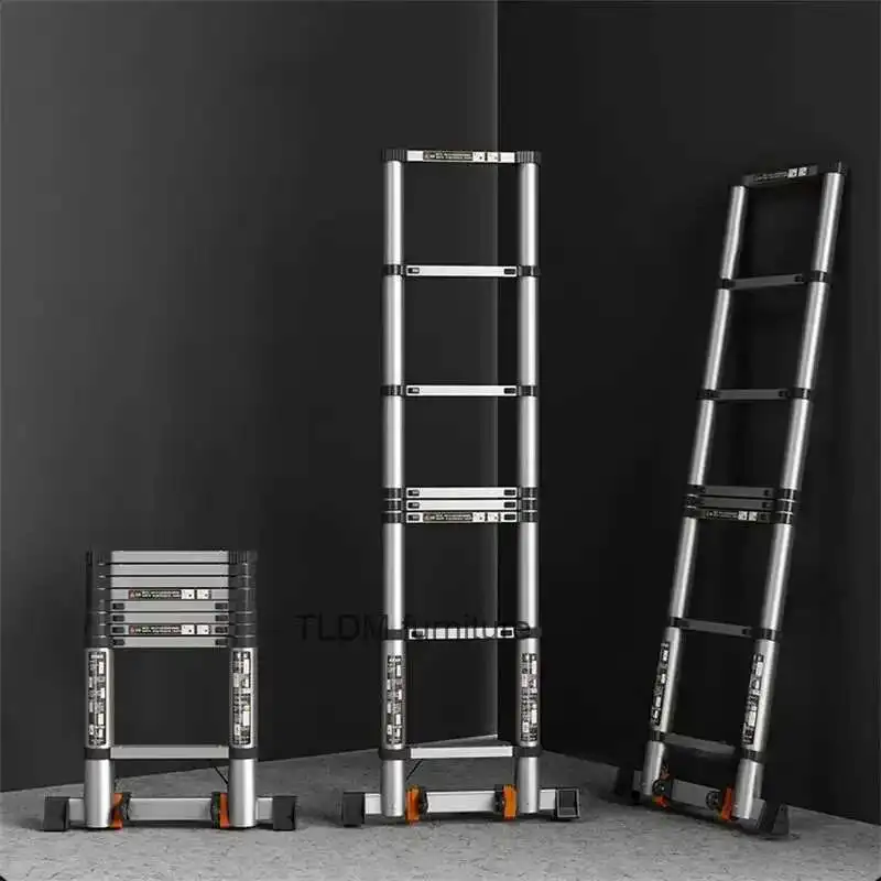 Modern Telescopic Ladder Home Aluminum Folding Ladder Multi-function Herringbone Ladder Engineering Portable Lifting Stairs Z
Modern Telescopic Ladder Home Aluminum Folding Ladder Multi-function Herringbone Ladder Engineering Portable Lifting Stairs Z