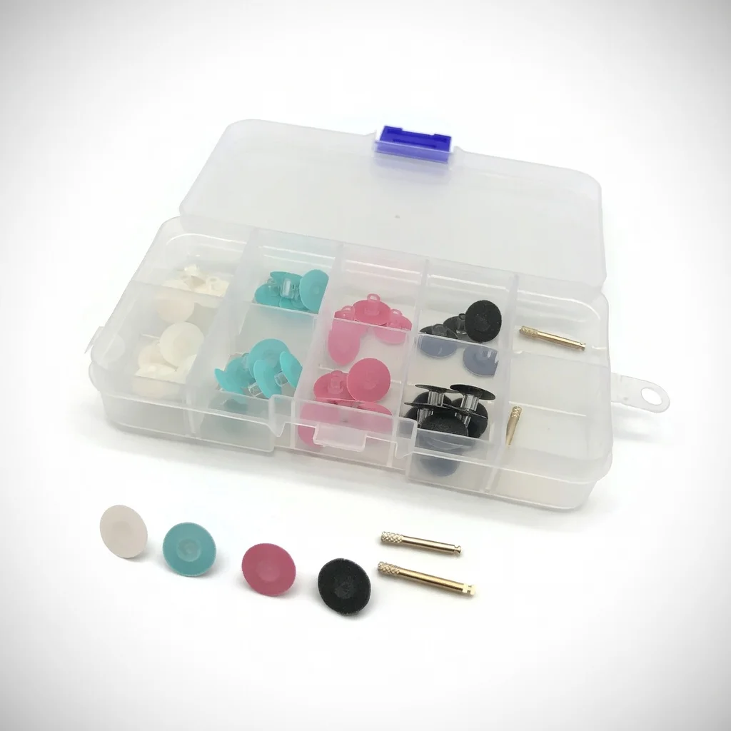 40pcs Dental Polishing Stem discs Composite Finishing Disc + 4pcs Mandrel Dental Polishing Disc Set
40pcs Dental Polishing Stem discs Composite Finishing Disc + 4pcs Mandrel Dental Polishing Disc Set