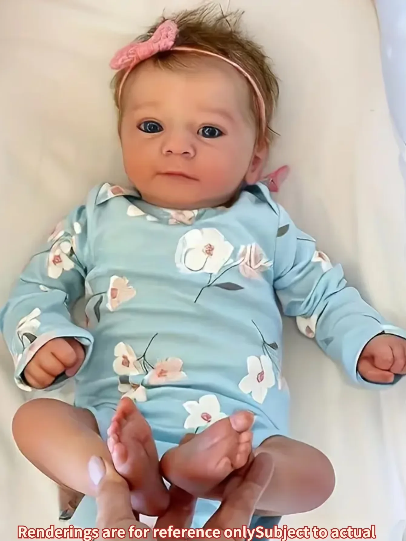17.32 Inch Soft Vinyl Reborn Doll Felicia Blue Eyes Newborn Doll Lifelike Bebe Baby Doll With Rooted Hair For Birthday Gifts
17.32 Inch Soft Vinyl Reborn Doll Felicia Blue Eyes Newborn Doll Lifelike Bebe Baby Doll With Rooted Hair For Birthday Gifts