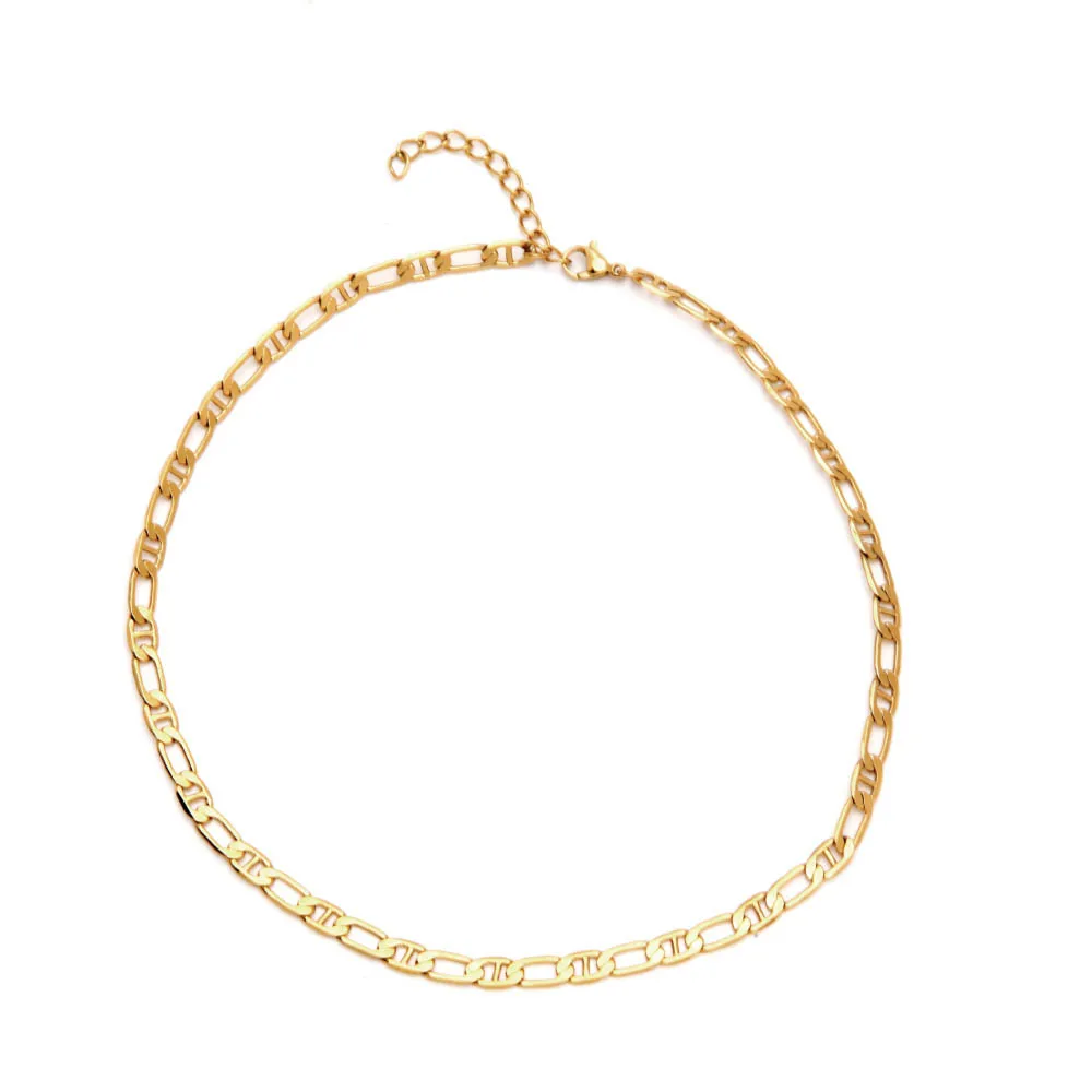VAROLE Punk Figaro Chain Body Choker Necklaces For Women Gold Color Necklace Fashion Femme Jewelry Dropshipping
VAROLE Punk Figaro Chain Body Choker Necklaces For Women Gold Color Necklace Fashion Femme Jewelry Dropshipping