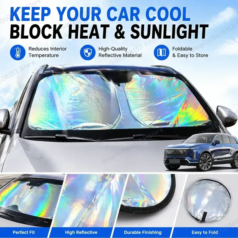 For Cadillac VISTIQ Foldable Front Windshield Sun Shade UV Reflective Heat Blocking Sun Protection Cover Car Interior
For Cadillac VISTIQ Foldable Front Windshield Sun Shade UV Reflective Heat Blocking Sun Protection Cover Car Interior