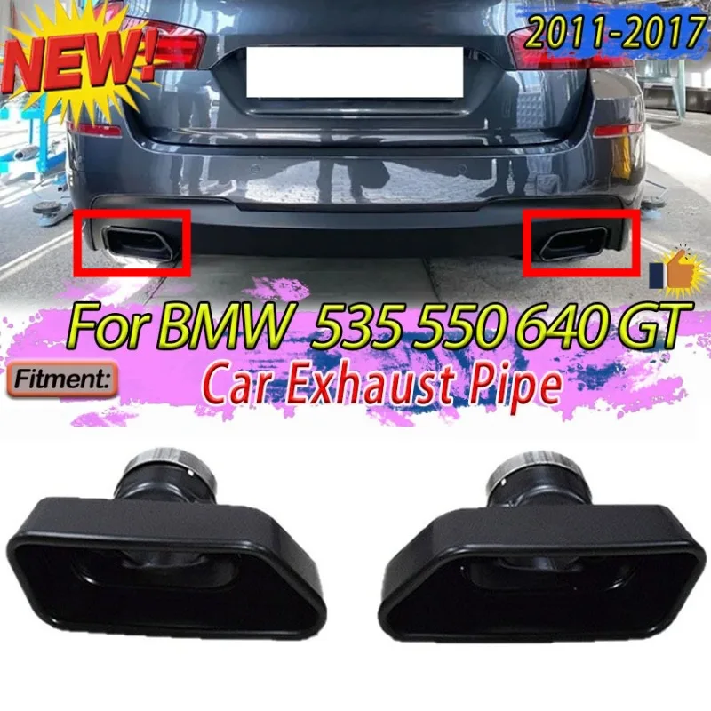 Car Exhaust Pipe For BMW F10 F11 F12 F13 535i 535d 640i 640d 550i GT 2011-2017 Square Tailpipe Muffler Body Kit Tuning Auto Part
Car Exhaust Pipe For BMW F10 F11 F12 F13 535i 535d 640i 640d 550i GT 2011-2017 Square Tailpipe Muffler Body Kit Tuning Auto Part