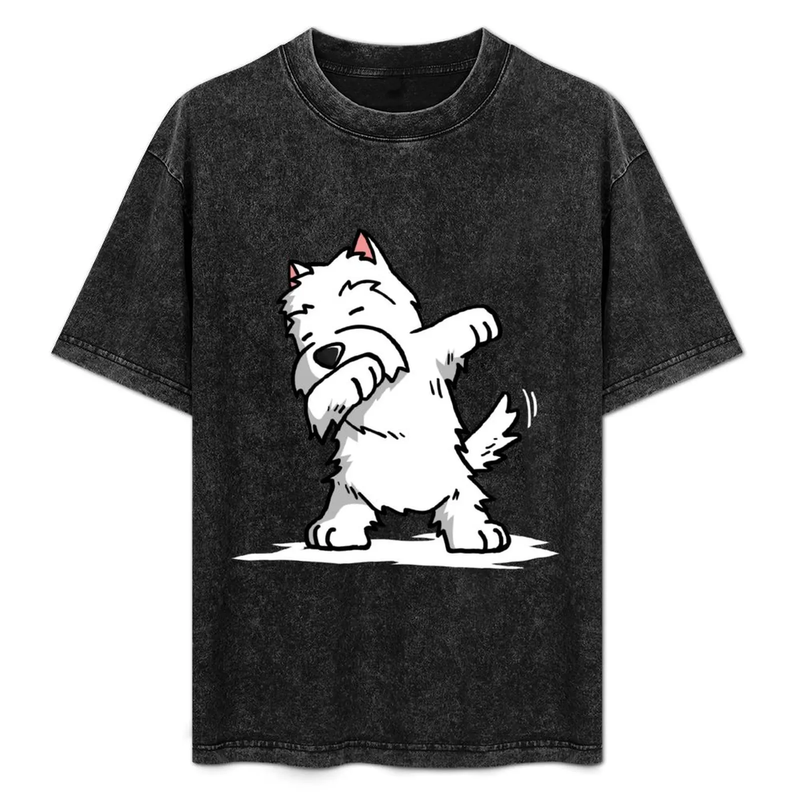 Funny Dabbing West Highland White Terrier Dog T-Shirt Casual Light Summer Short Sleeve Top
Funny Dabbing West Highland White Terrier Dog T-Shirt Casual Light Summer Short Sleeve Top