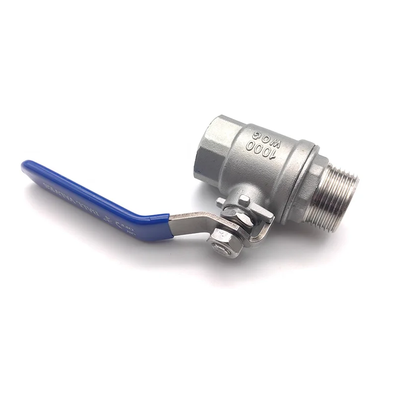 304 Stainless Steel 2-Piece Ball Valve Male x Female BSP Thread 1/4" to 2" Full Port Heavy Duty for Water Gas Oil Fuel Systems
304 Stainless Steel 2-Piece Ball Valve Male x Female BSP Thread 1/4" to 2" Full Port Heavy Duty for Water Gas Oil Fuel Systems