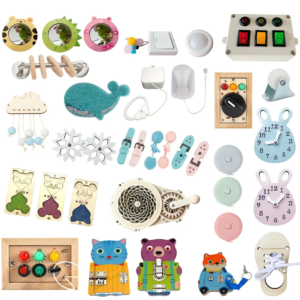 NEW Busy Board DIY Accessories Montessori Early Educational Toy Cognitive Training Infant Skills Learning Game Support Wholesale
NEW Busy Board DIY Accessories Montessori Early Educational Toy Cognitive Training Infant Skills Learning Game Support Wholesale