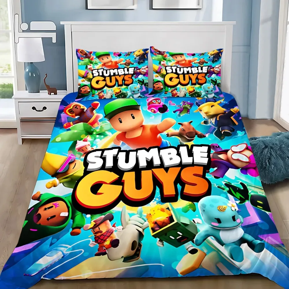 Game Stumble-guys Duvet Cover Pillowcase Bedding Set Adult Boy Girl Bedroom Decoration Children Gift Single Double Size
Game Stumble-guys Duvet Cover Pillowcase Bedding Set Adult Boy Girl Bedroom Decoration Children Gift Single Double Size