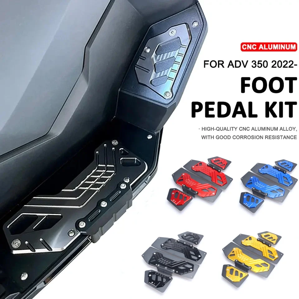 New For HONDA ADV-350 ADV 350 ADV350 adv 350 Motorcycle Footrest Footboard Step Footpad Pedal Plate Foot Pegs Moto Accessories
New For HONDA ADV-350 ADV 350 ADV350 adv 350 Motorcycle Footrest Footboard Step Footpad Pedal Plate Foot Pegs Moto Accessories