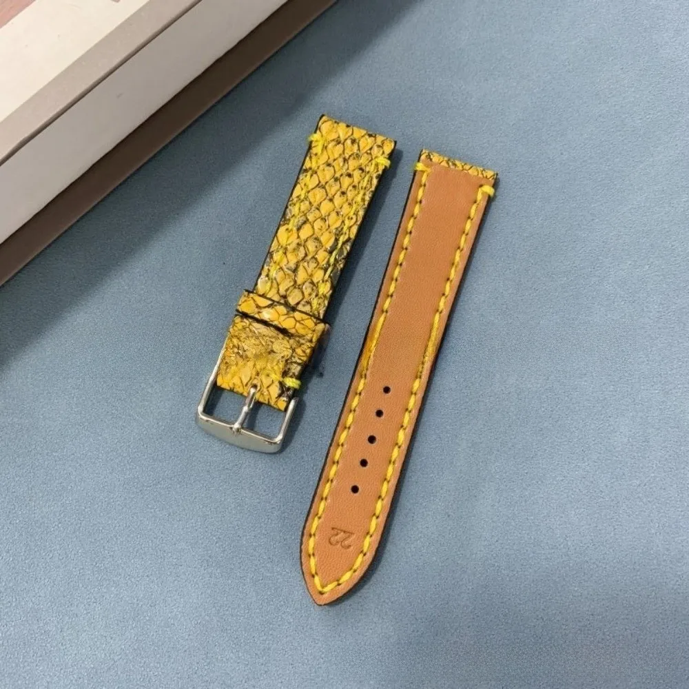 18 20 22mm Universal Genuine Leather Watchband Embossed Snake Shark Skin Pattern Replacement Watch Strap Wristbelt Bracelet
18 20 22mm Universal Genuine Leather Watchband Embossed Snake Shark Skin Pattern Replacement Watch Strap Wristbelt Bracelet