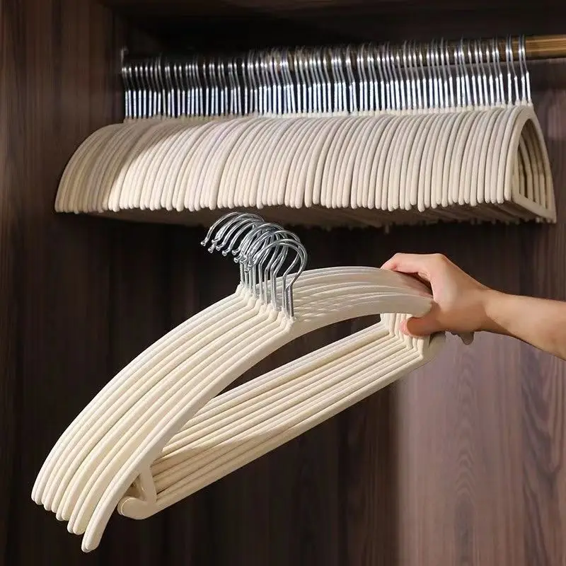 Trend Wide Shoulder No Trace Velvet Clothes Hangers Home and Closet Storage Anti-Slip Thickened Plastic Hanger Dry and Wet Use
Trend Wide Shoulder No Trace Velvet Clothes Hangers Home and Closet Storage Anti-Slip Thickened Plastic Hanger Dry and Wet Use