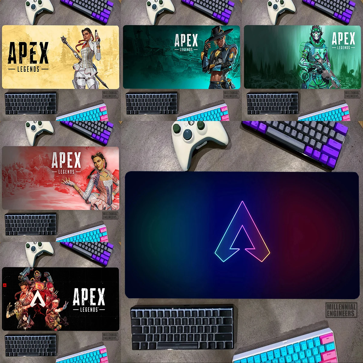 Apex Legends Game Mouse Pad Desk Mat Mousepad Gamer Big Mousepepad Keyboard Gaming Mats Office Accessories Extended Large Mause
Apex Legends Game Mouse Pad Desk Mat Mousepad Gamer Big Mousepepad Keyboard Gaming Mats Office Accessories Extended Large Mause