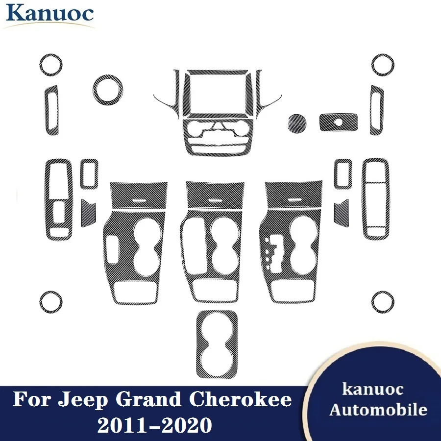 Carbon Fiber Black Stickers For Jeep Grand Cherokee 2011-2020 Car Interior Decorative Accessories Various Parts Cover Trim
Carbon Fiber Black Stickers For Jeep Grand Cherokee 2011-2020 Car Interior Decorative Accessories Various Parts Cover Trim