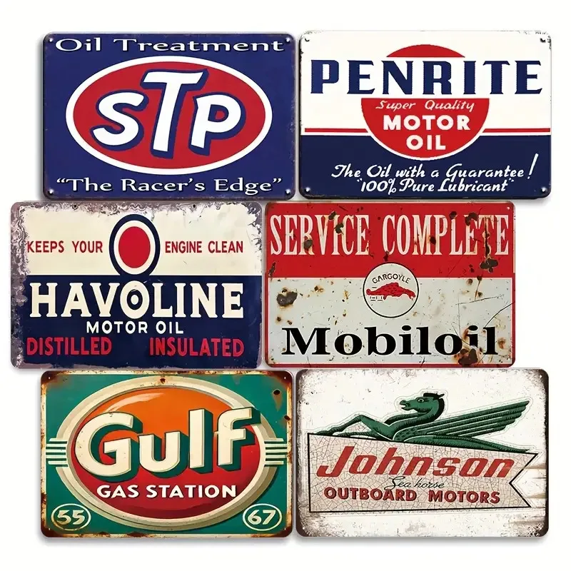 6 шт. винтажные жестяные таблички с моторным маслом — деревенские железные настенные художественные таблички, 20,32x30,48 см, ретро-аЗС и автомобильный декор для мужчин
6 шт. винтажные жестяные таблички с моторным маслом — деревенские железные настенные художественные таблички, 20,32x30,48 см, ретро-аЗС и автомобильный декор для мужчин