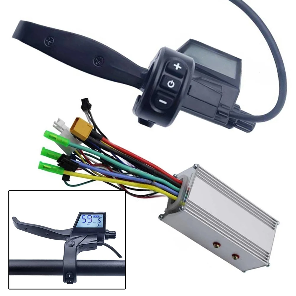 1pc 12 Tube 1000W Ebike Controller Electric Bike Scooter LCD Display Instrument Brake Handle Integrated Controller Speed Display
1pc 12 Tube 1000W Ebike Controller Electric Bike Scooter LCD Display Instrument Brake Handle Integrated Controller Speed Display