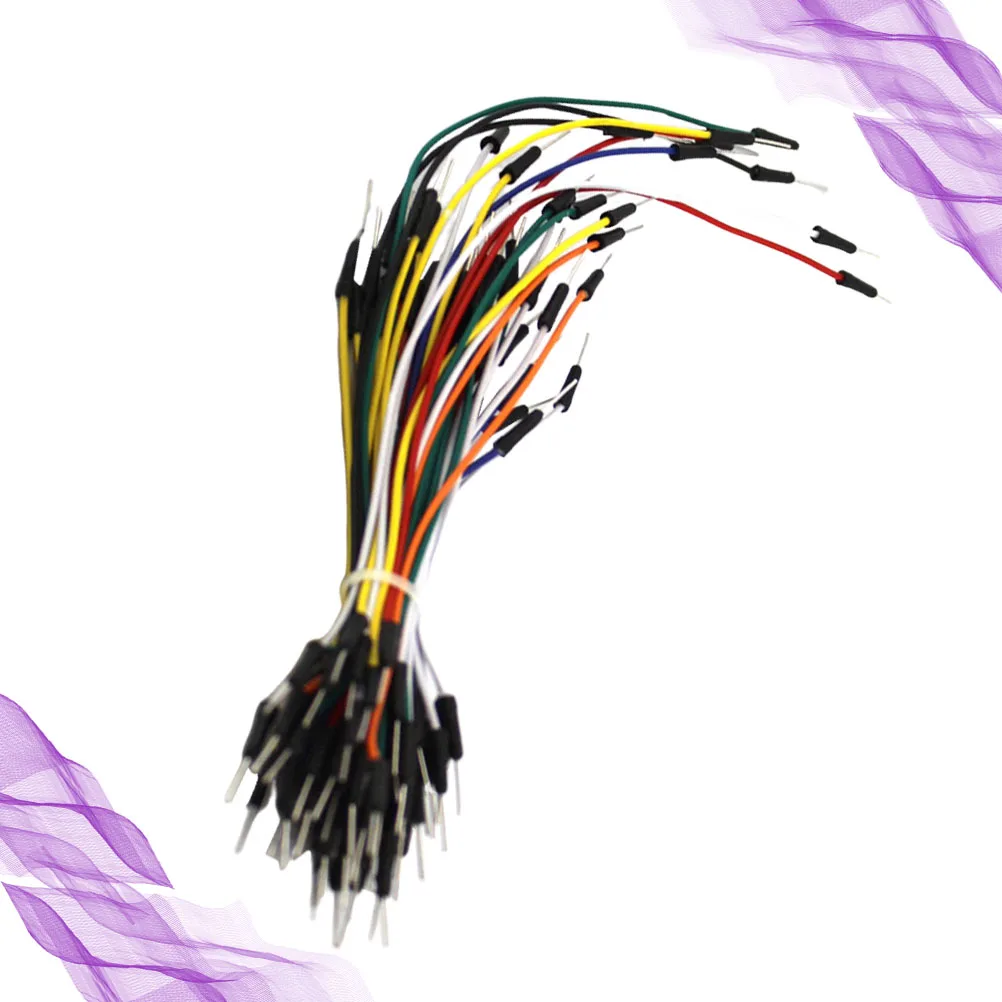 65pcs Breadboard Test Line Jumper Connection Wire Round Head Electronic DIY Project Kit Compact Lightweight
65pcs Breadboard Test Line Jumper Connection Wire Round Head Electronic DIY Project Kit Compact Lightweight