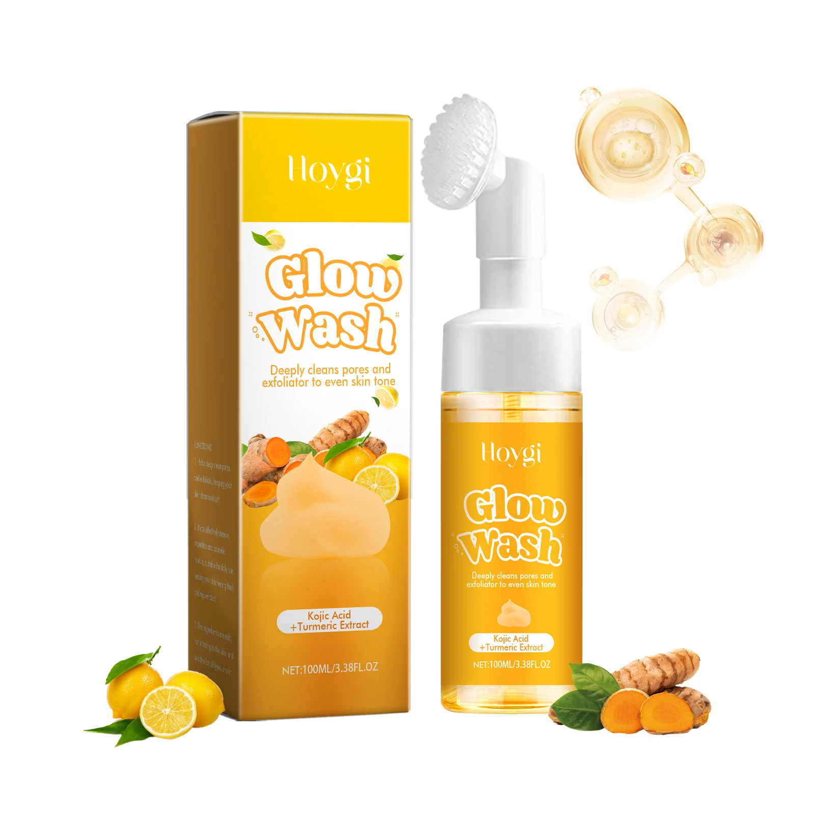 Hoygi Turmeric Cleanser Gently Cleanses Pores And Improves Skin Quality
Hoygi Turmeric Cleanser Gently Cleanses Pores And Improves Skin Quality