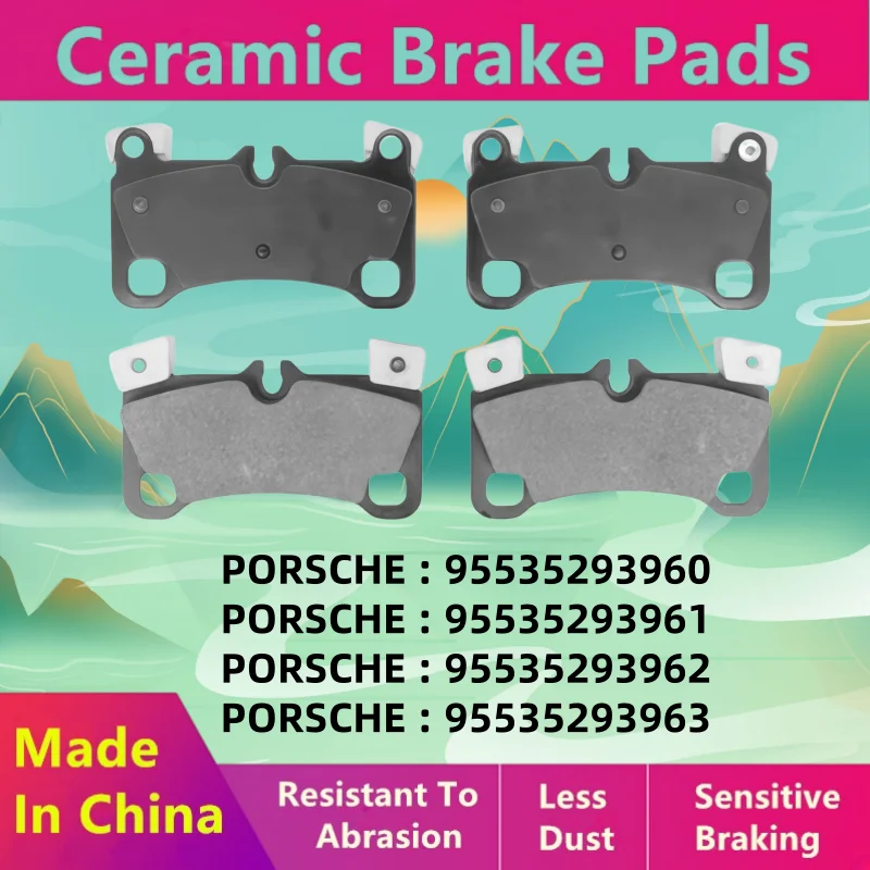 For Porsche Cayenne Turbo S(9pa)(2005-2010) 4.8t Rear Brake Pads 95535293960,95535293961,95535293962,/Auto Parts -22017
For Porsche Cayenne Turbo S(9pa)(2005-2010) 4.8t Rear Brake Pads 95535293960,95535293961,95535293962,/Auto Parts -22017