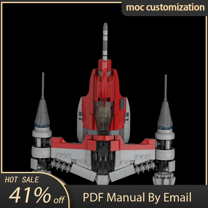 442pcs Star Battle Moc Custom N1 Starfighter Model Building Blocks Bricks Model Fit Toys for Children Christmas Gifts Set
442pcs Star Battle Moc Custom N1 Starfighter Model Building Blocks Bricks Model Fit Toys for Children Christmas Gifts Set
